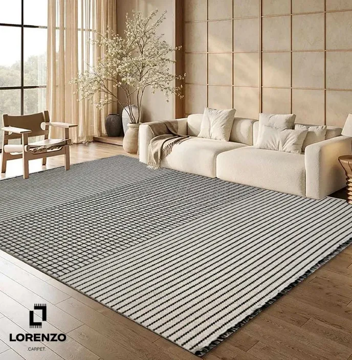 فرش ماشینی طرح لورنزو _ 2473 S - تصویر 3